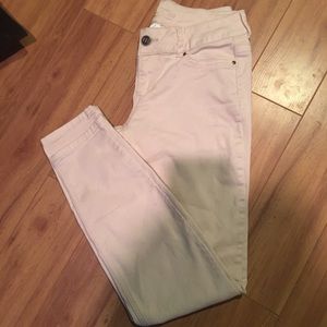 Maurices Lt. Khaki jeggings