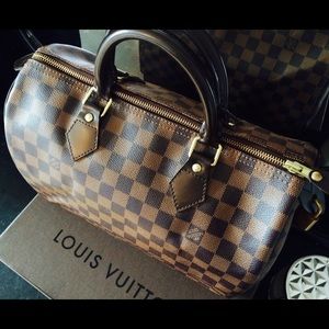 Louis Vuitton Speedy Handbag 30 Damier