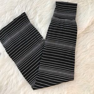 Black and White Maxi Skirt