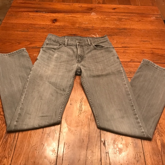 Levi's 511 slim fit 30x30 gray jeans