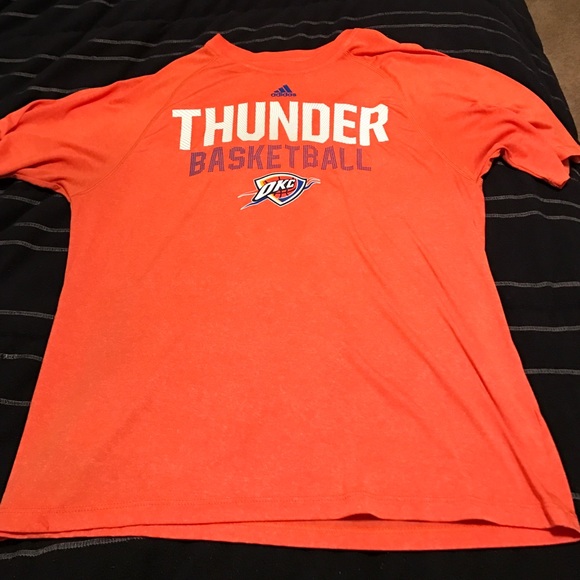 Adidas Oklahoma City Thunder Short Sleeve - Picture 1 of 2