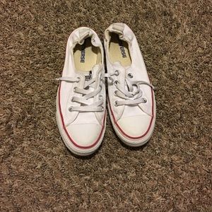 Selling White and Red Converse