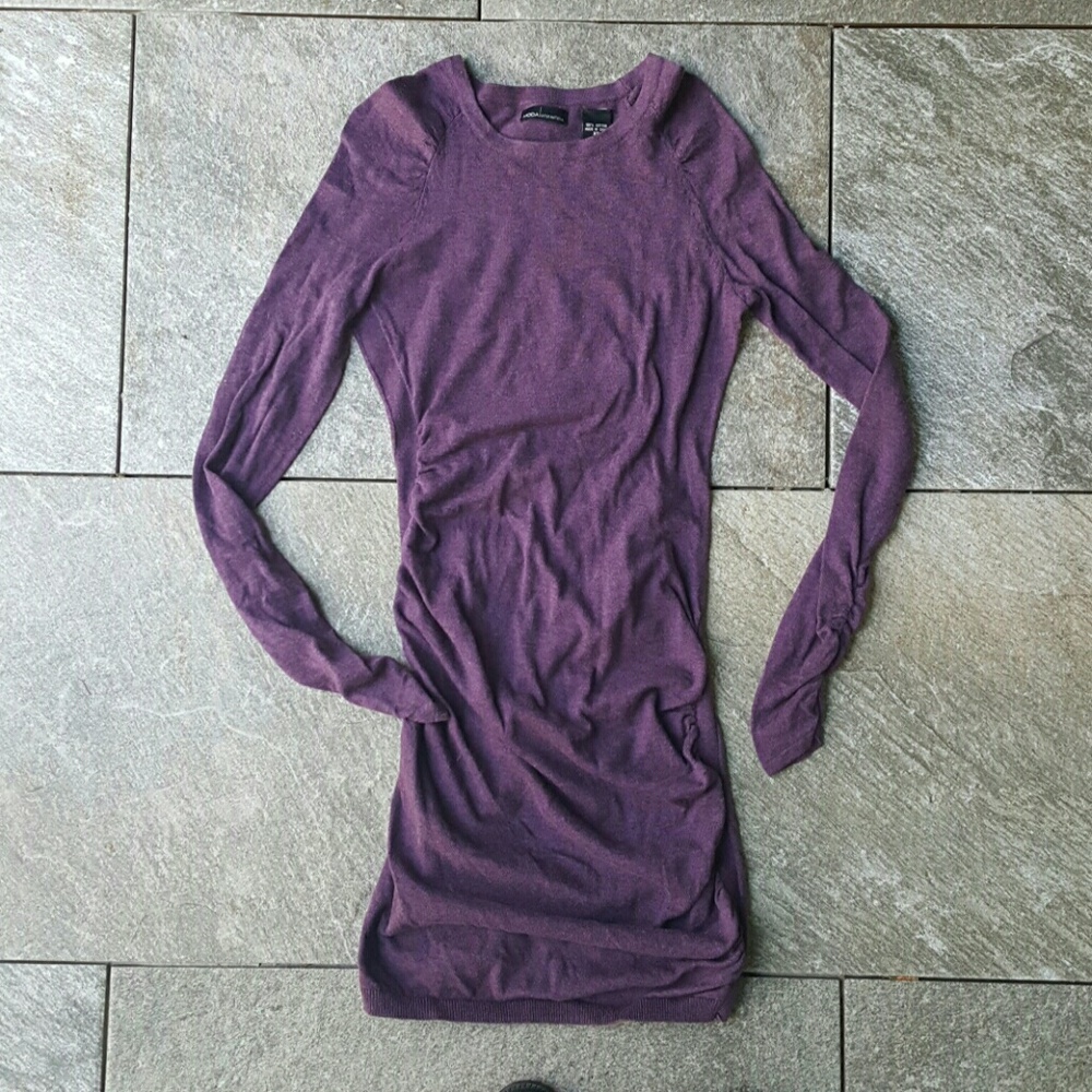 Moda International Purple Sweater Dress - Picture 4 of 8