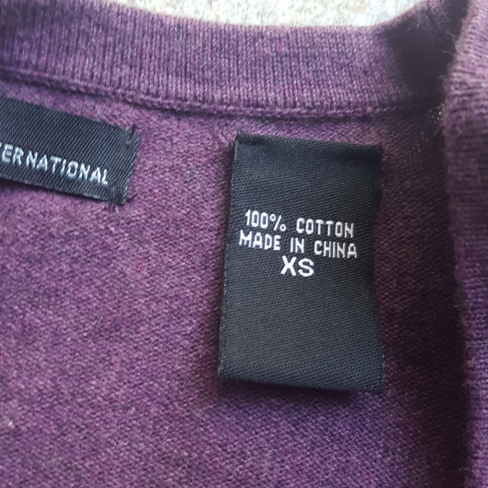 Moda International Purple Sweater Dress - Picture 7 of 8