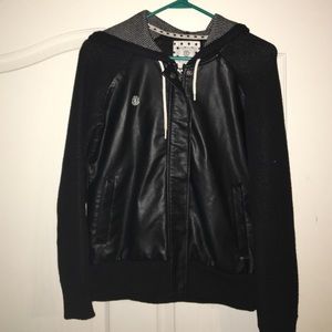 Black Pleather Jacket