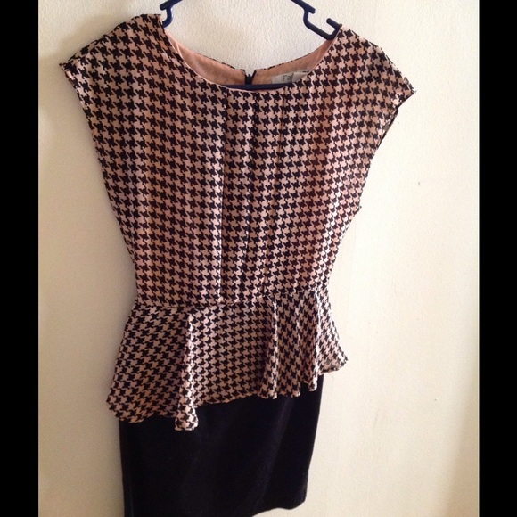 Pink and black forever 21 dress