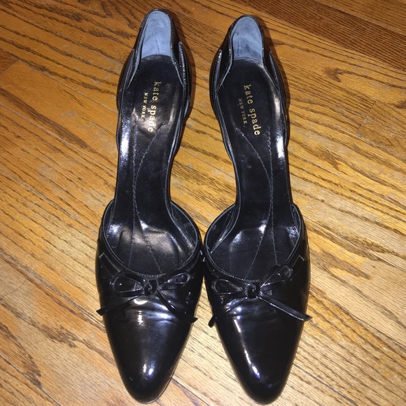 Kate Spade Patent Leather D'Orsay Pumps