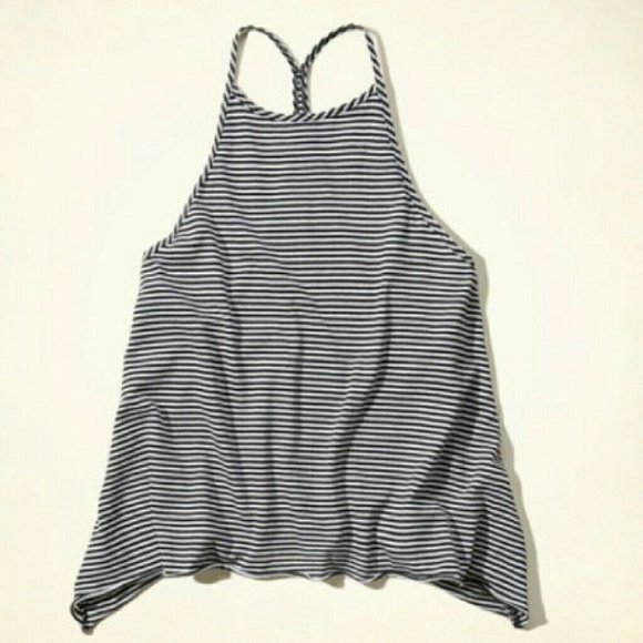 Hollister Striped Swing Tank