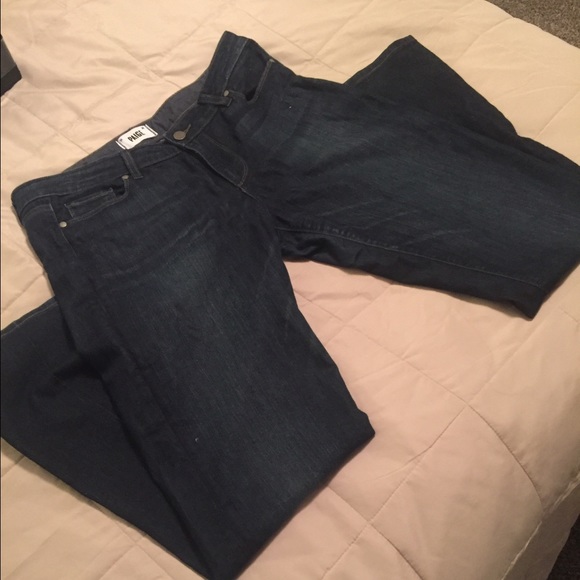 Almost new dark Paige Jeans
