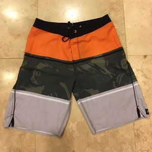 Men's Rip Curl Mirage Aggrolite board shorts.