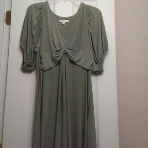 Sage green dress