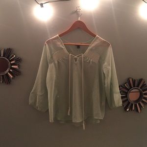 American Eagle Peasant Top