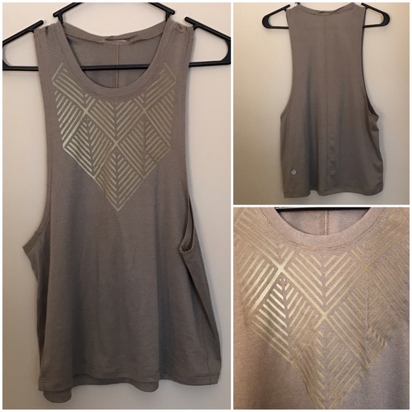 lululemon athletica Tops - ✨SOLD✨ Lululemon Cardio Squad Bronze Tank