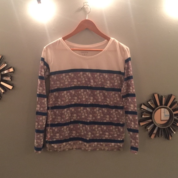 American Eagle Floral Favorite Tee - Picture 1 of 3