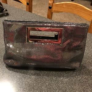 Sparkly Michael Kors clutch - never used!