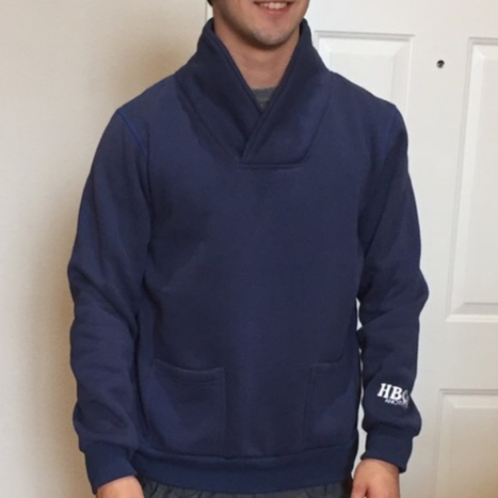 New 100% cotton sweatshirt with 2 front pockets