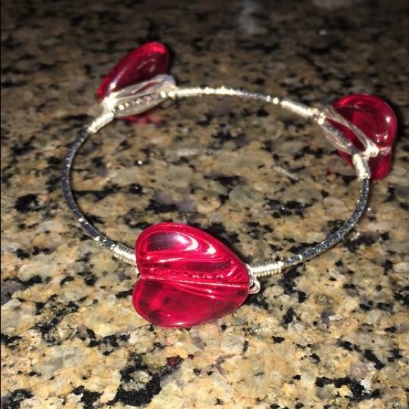 Silver bangle bracelet - Picture 1 of 1