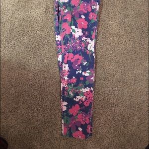 Vineyard Vine Floral Print Skinnies