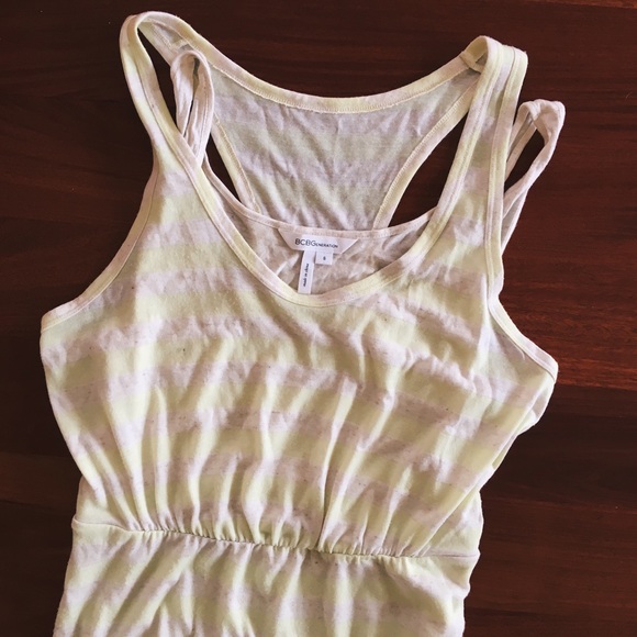 BCBGeneration Striped Bodycon Dress