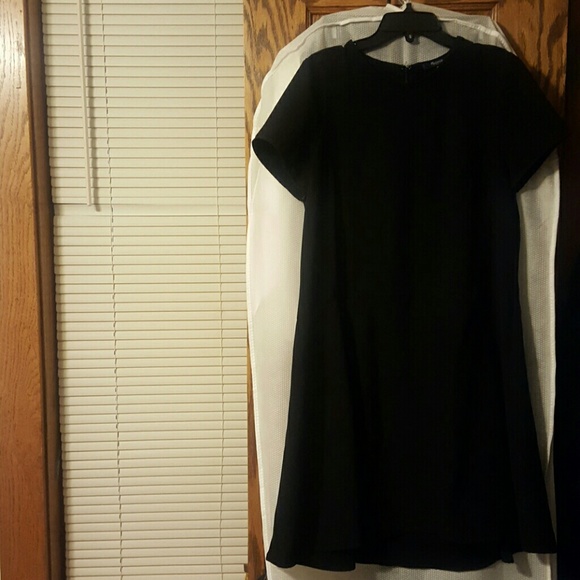 MAKE AN OFFER! Madewell Tribune Black Dress sz 10 - Picture 1 of 3