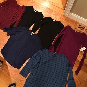 Bundle of 6 shirts!