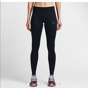 black nike leggings dry/dri fit (medium)