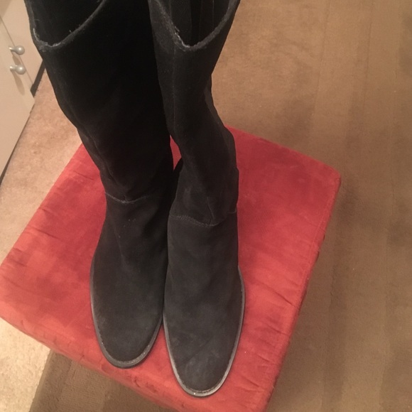 Real Leather black boots