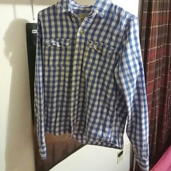 A Hollister plaid shirt
