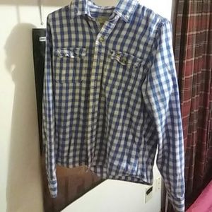 A Hollister plaid shirt