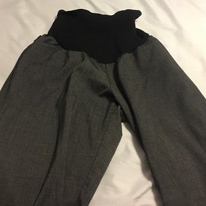 Motherhood Maternity Grey and Black Dress Pants
