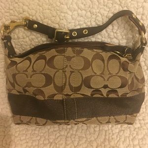 Small signature Coach bag