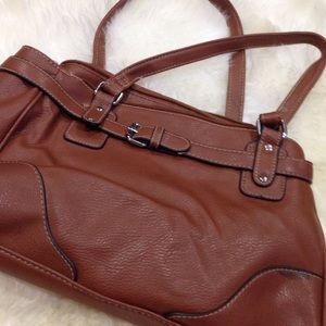Cognac handbag