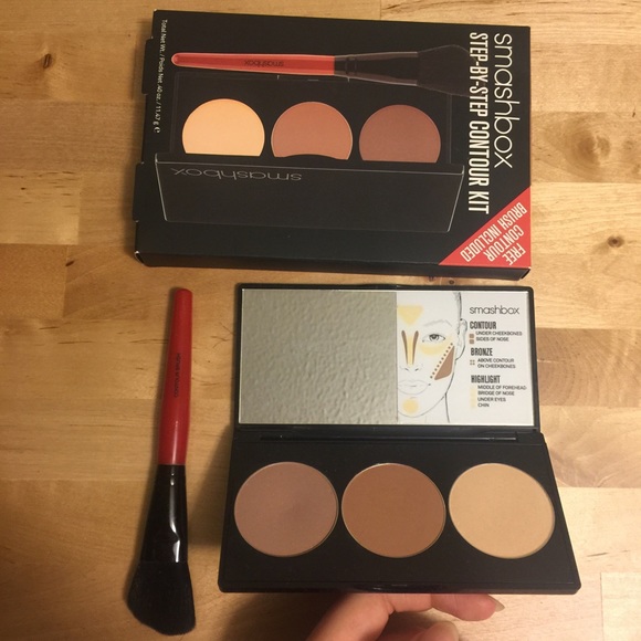 Smashbox step by step contour kit