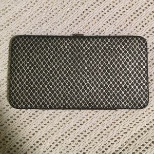 Metallic slim wallet