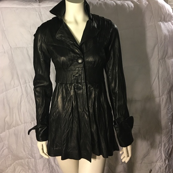 Mike and Cris leather jacket xs