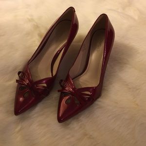 Joan and David red pumps- Size 5M
