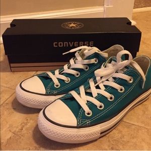 Teal Converse