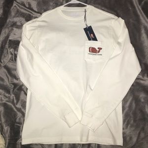 Vineyard Vines Football Tee