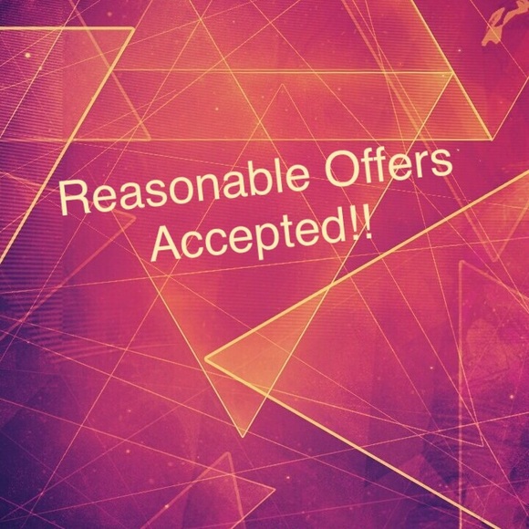Accepting Reasonable Offers!