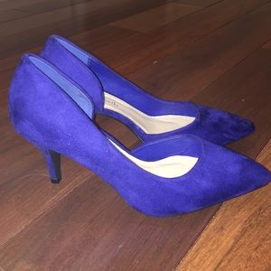 Cobalt blue heels