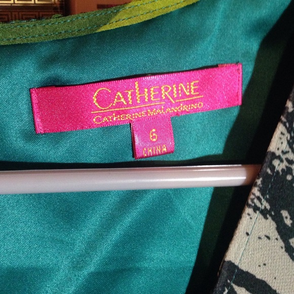 Catherine Malandrino multicolor chiffon tank - Picture 2 of 4