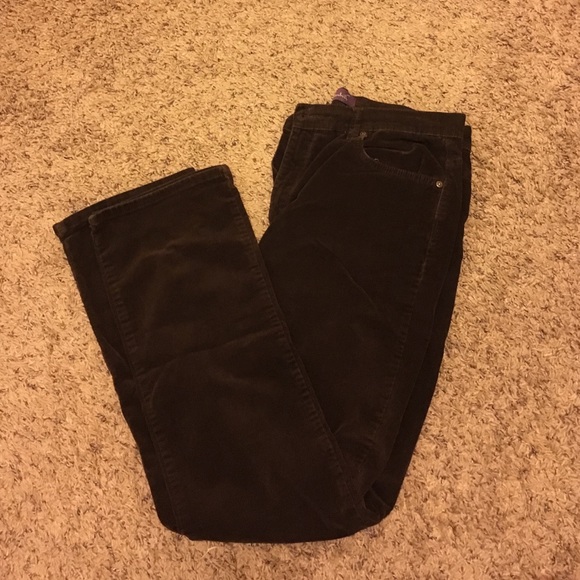 Brown corduroy pants