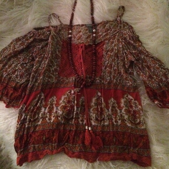 Angie hippie top