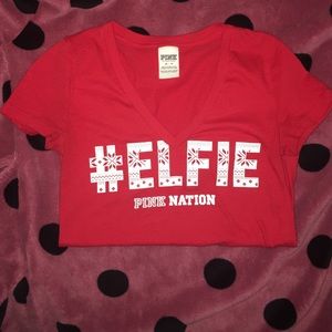 Pink #Elfie Tee