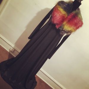 Faux fur collar