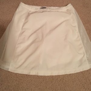 White Nike Golf/Tennis skirt