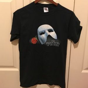Phantom of the opera tee shirt