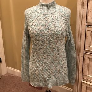Cable knit sweater