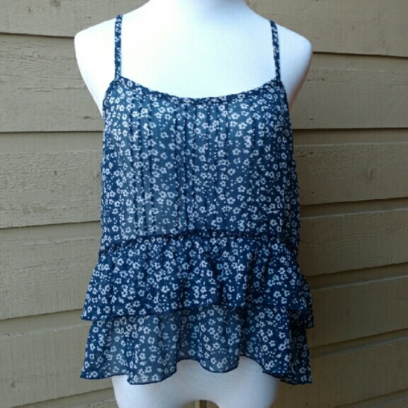 Abercrombie & Fitch Sheer Top