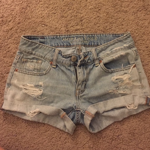 American eagle high waisted shorts